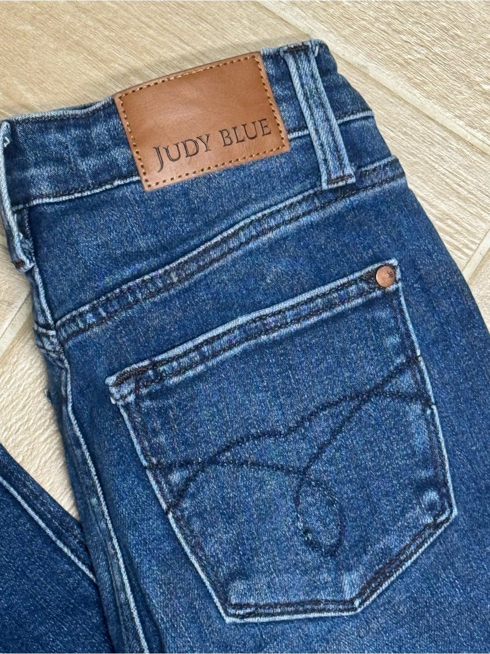 Judy Blue Boot Cut Jeans Dark Wash Size 1 25 - Picture 3 of 8